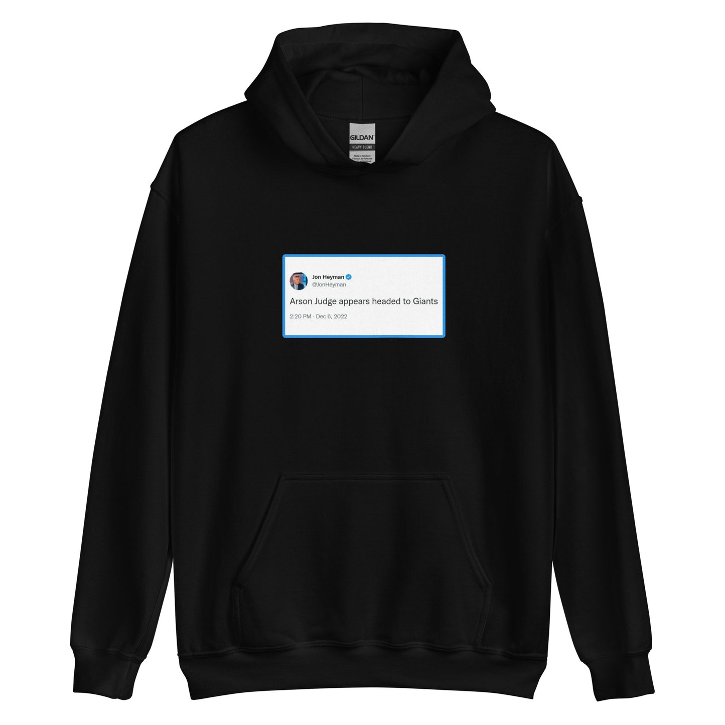 Arson Judge (Aaron Judge Tweet) Hoodie