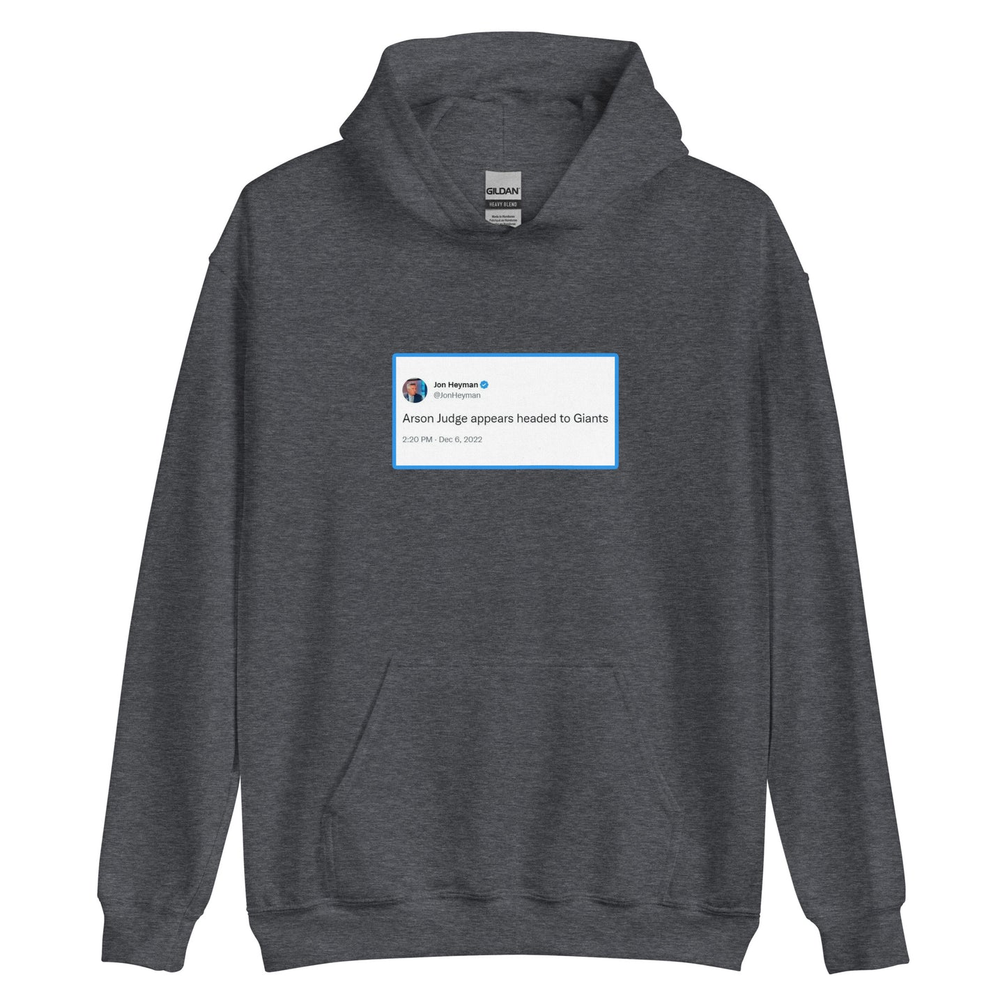 Arson Judge (Aaron Judge Tweet) Hoodie