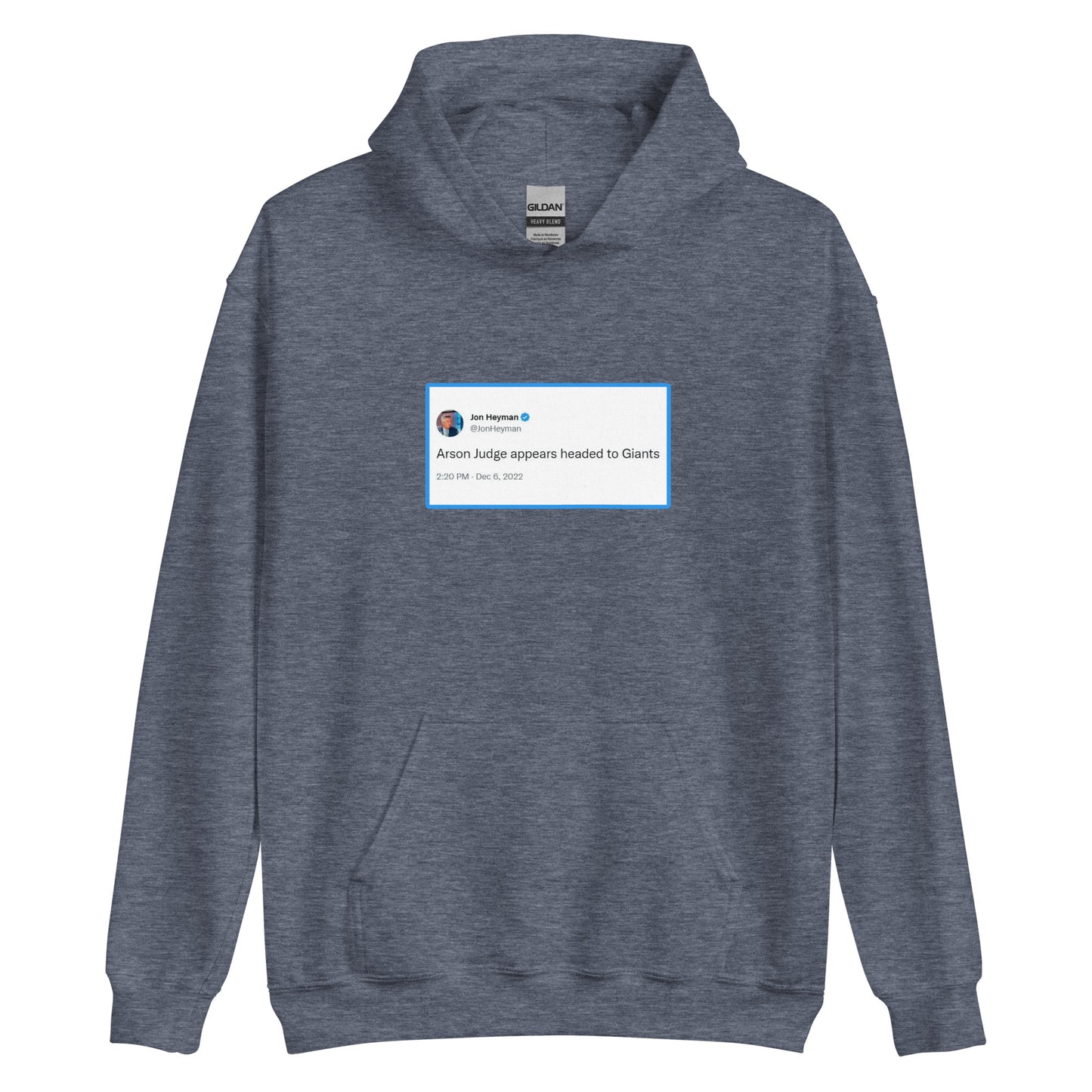 Arson Judge (Aaron Judge Tweet) Hoodie