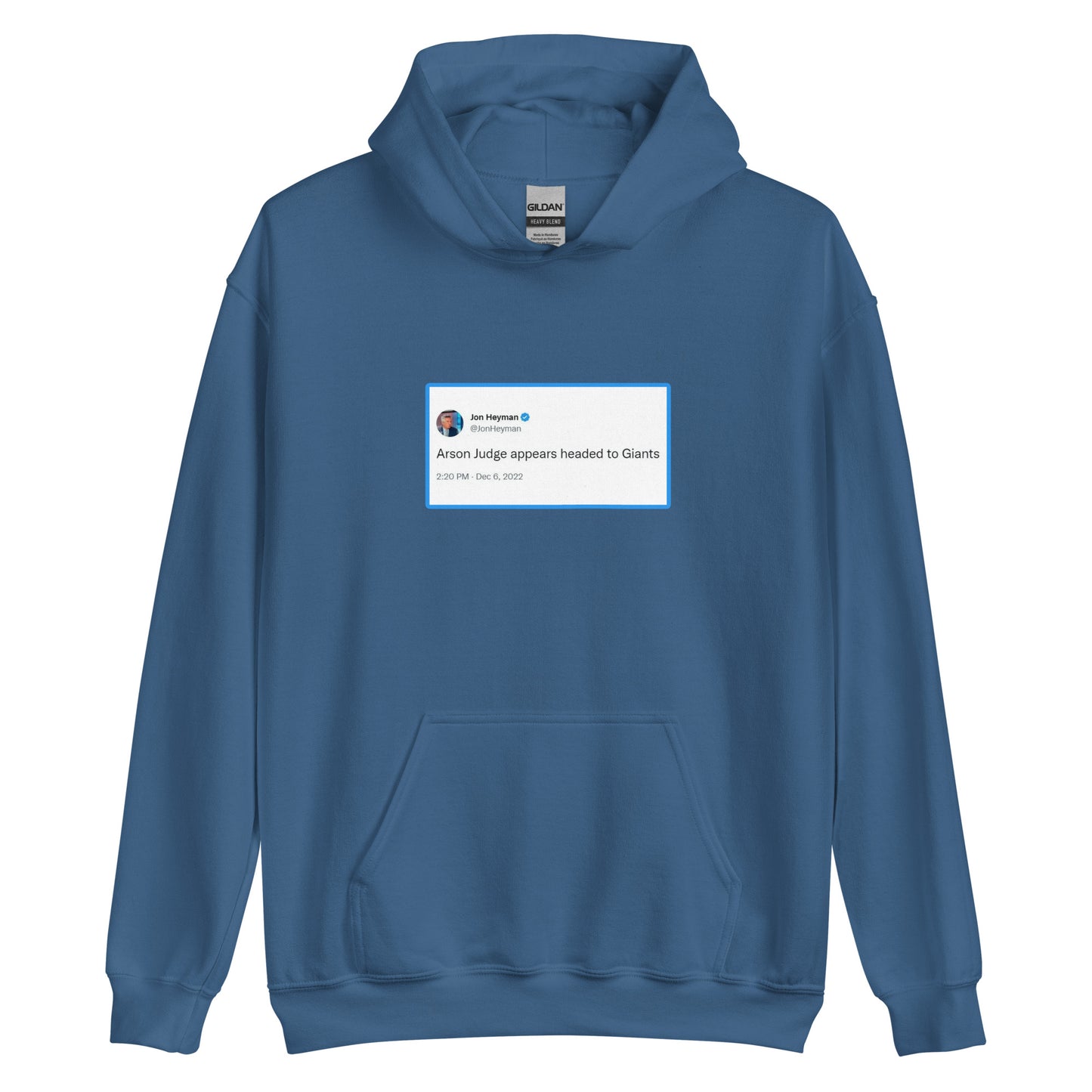 Arson Judge (Aaron Judge Tweet) Hoodie