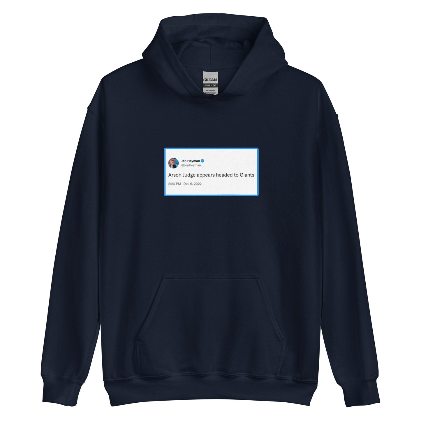Arson Judge (Aaron Judge Tweet) Hoodie