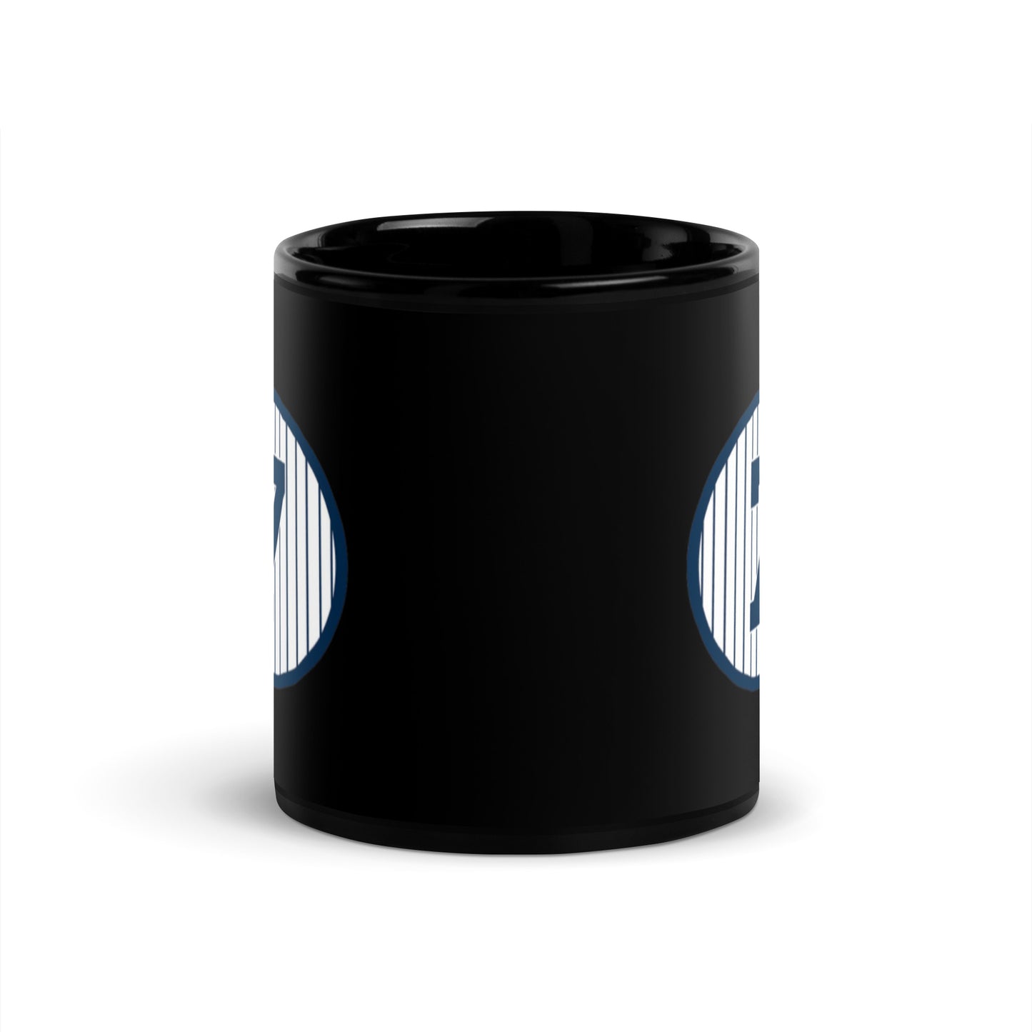 7 Mick Black Glossy Mug