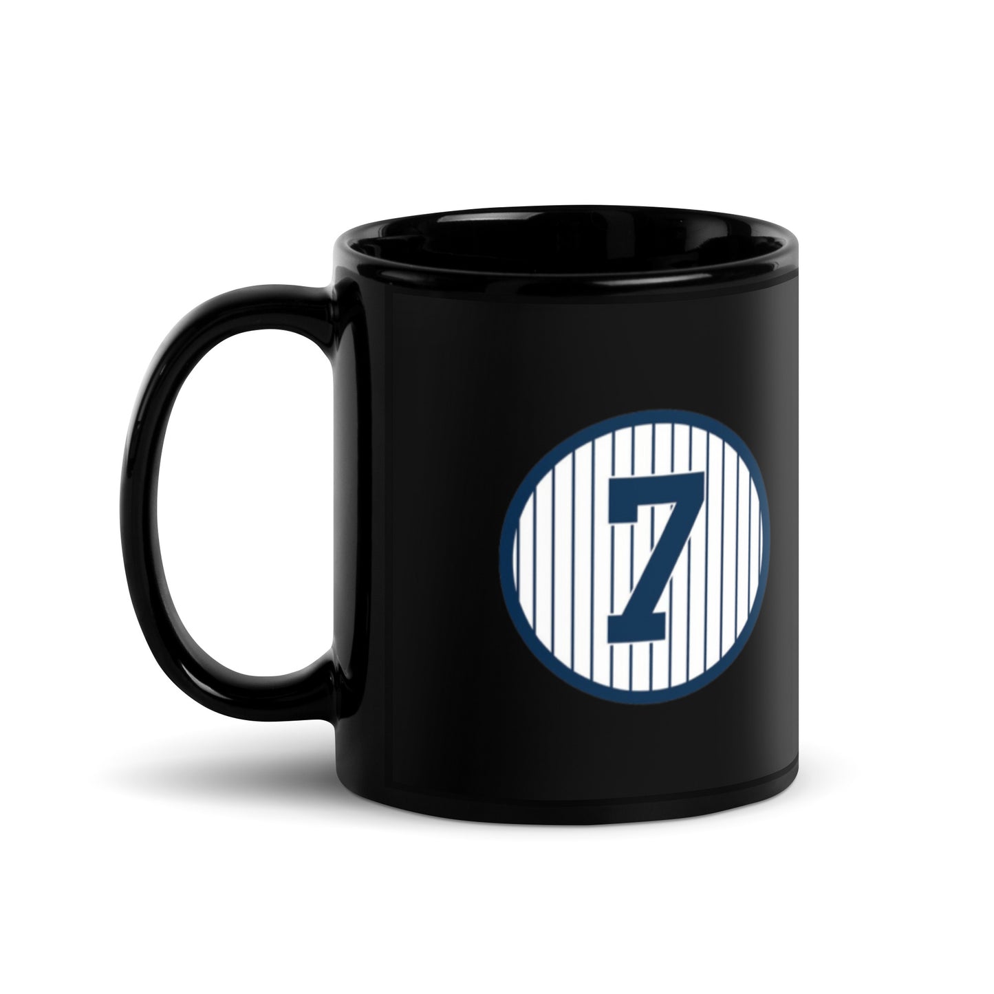 7 Mick Black Glossy Mug