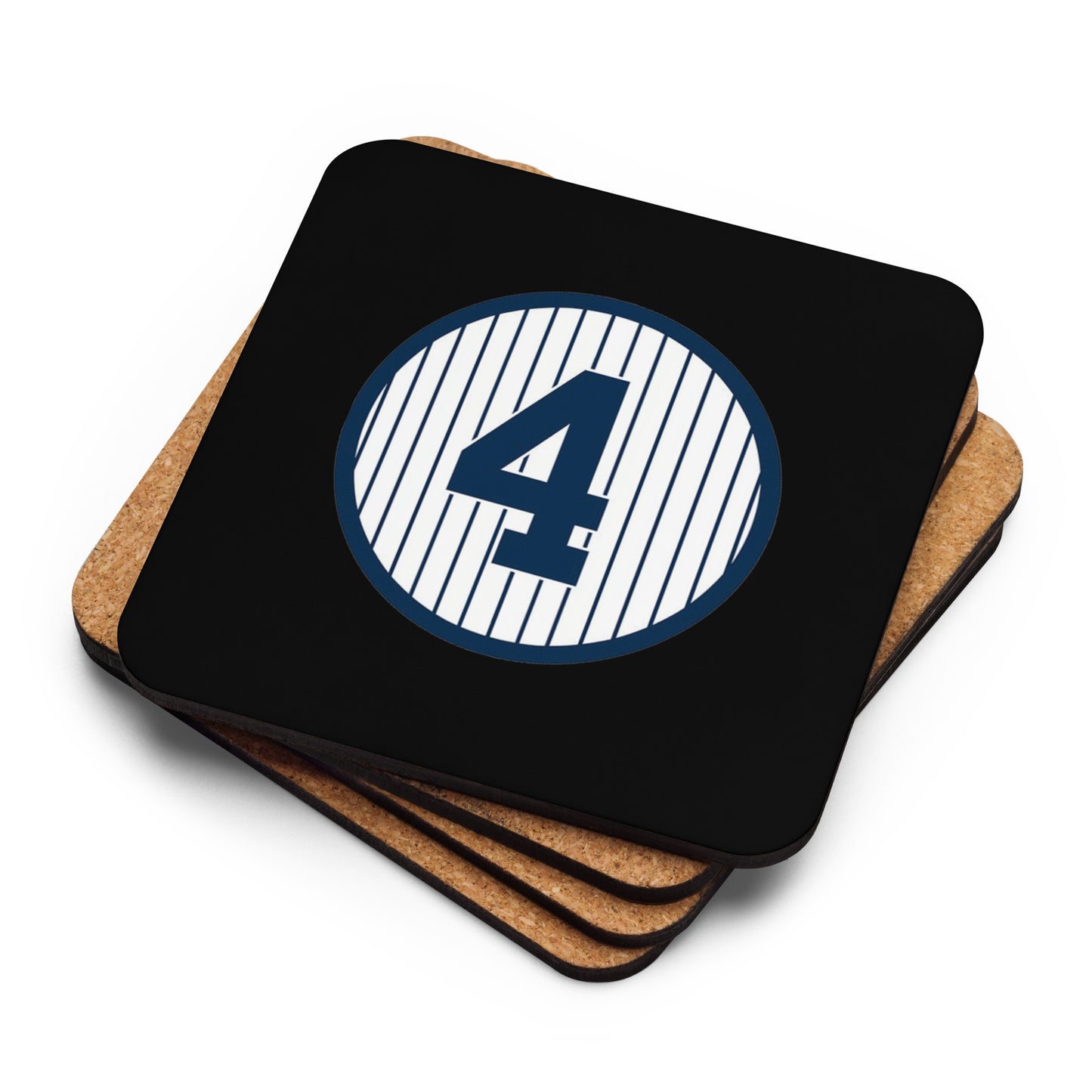 Gehrig Iron Horse Cork-back coaster