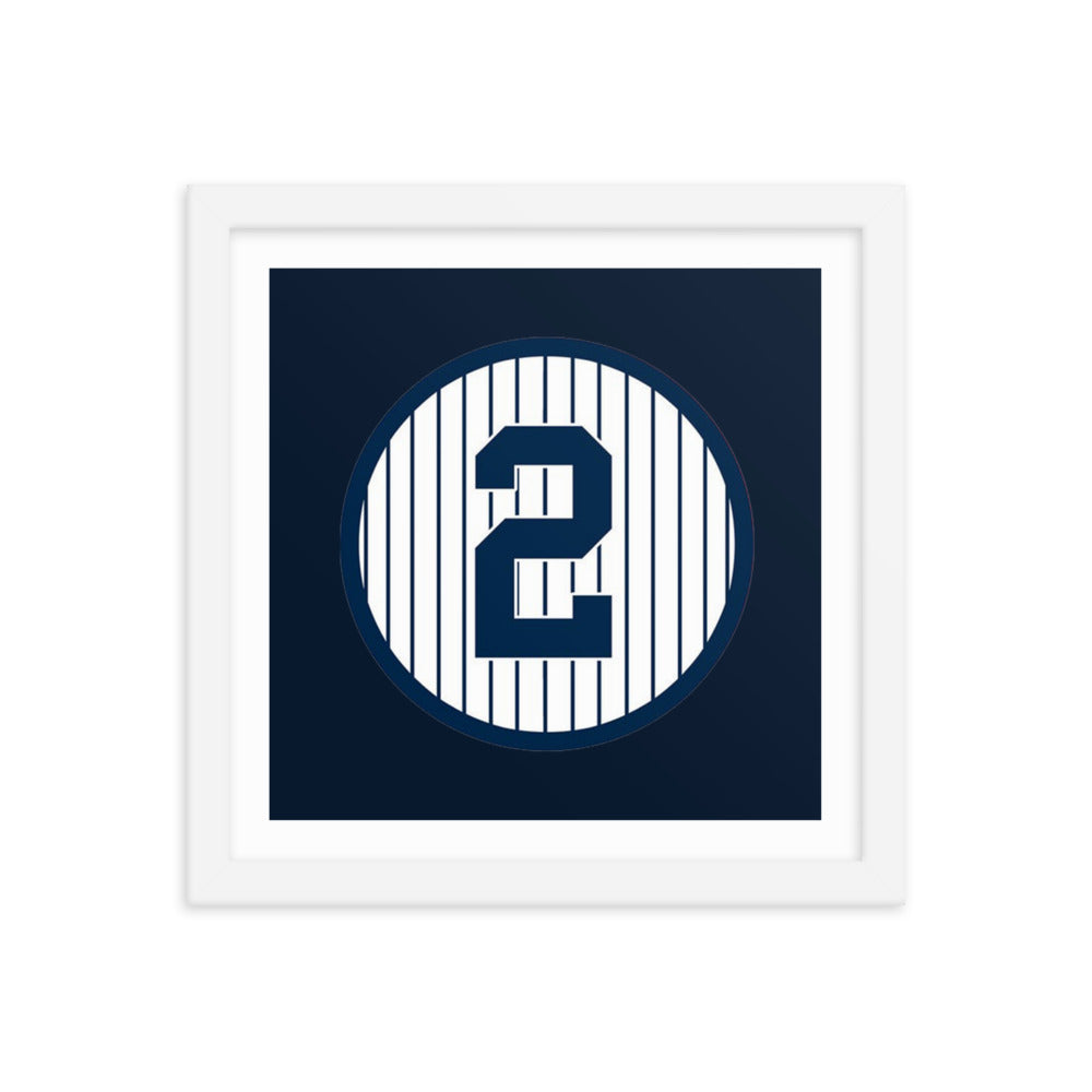 2 Retired - Framed poster 12 X 12