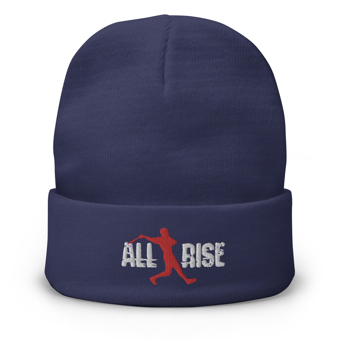 All Rise Embroidered Beanie style 2