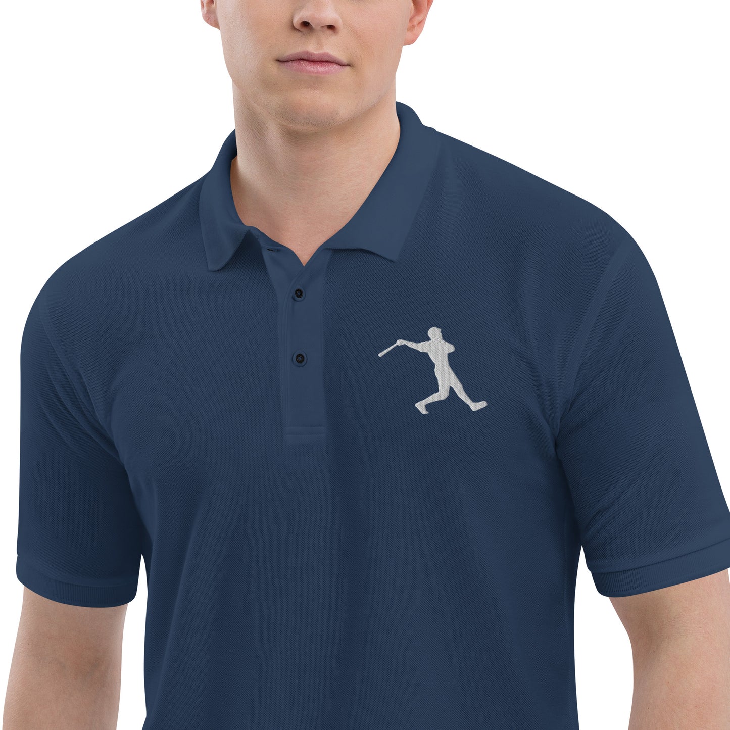 All Rise Silhouette Men's Premium Polo