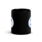 7 Mick Black Glossy Mug