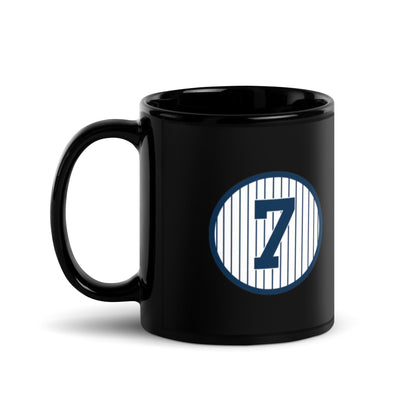 7 Mick Black Glossy Mug