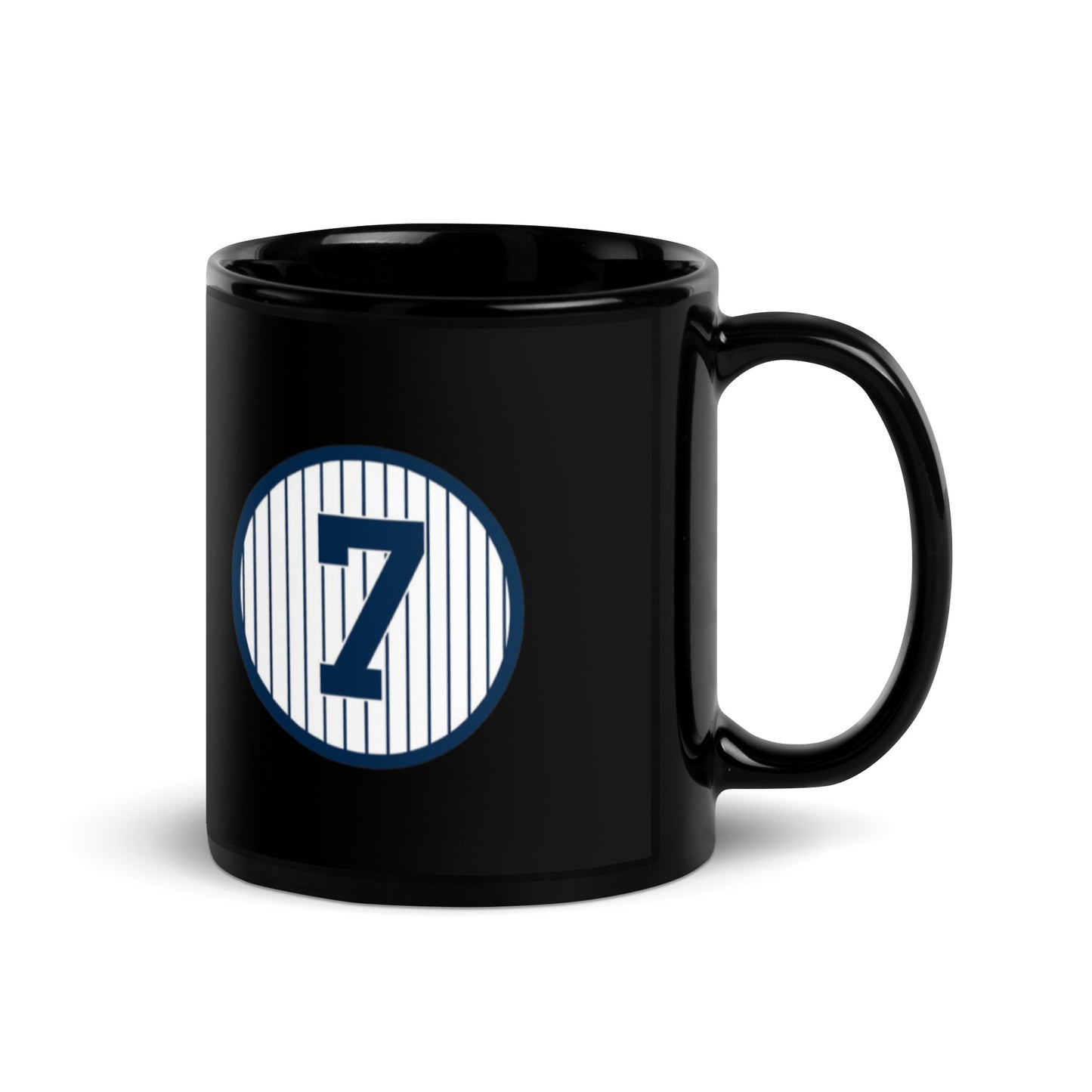 7 Mick Black Glossy Mug