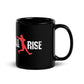 All Rise v2 Black Glossy Mug