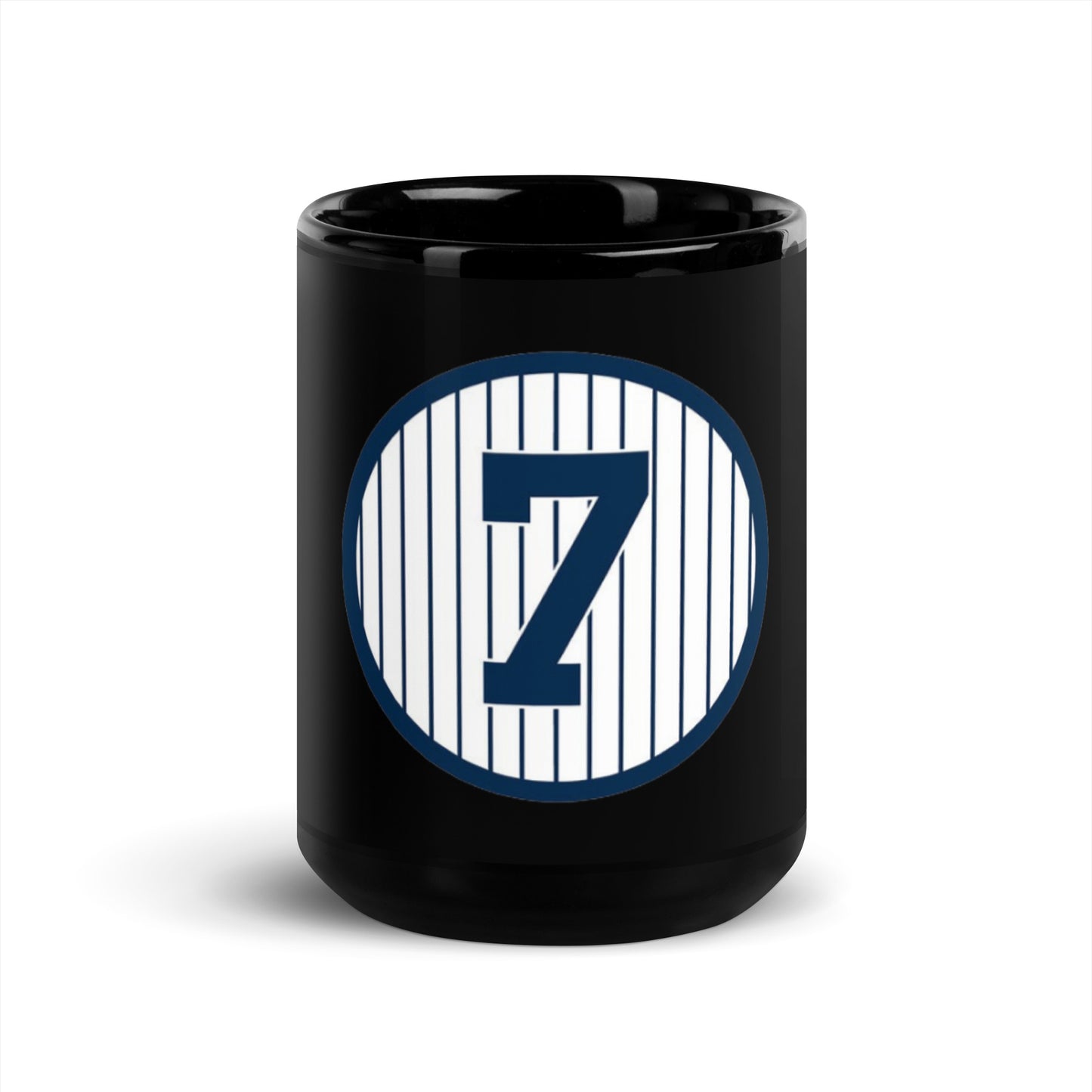 7 Mick Black Glossy Mug