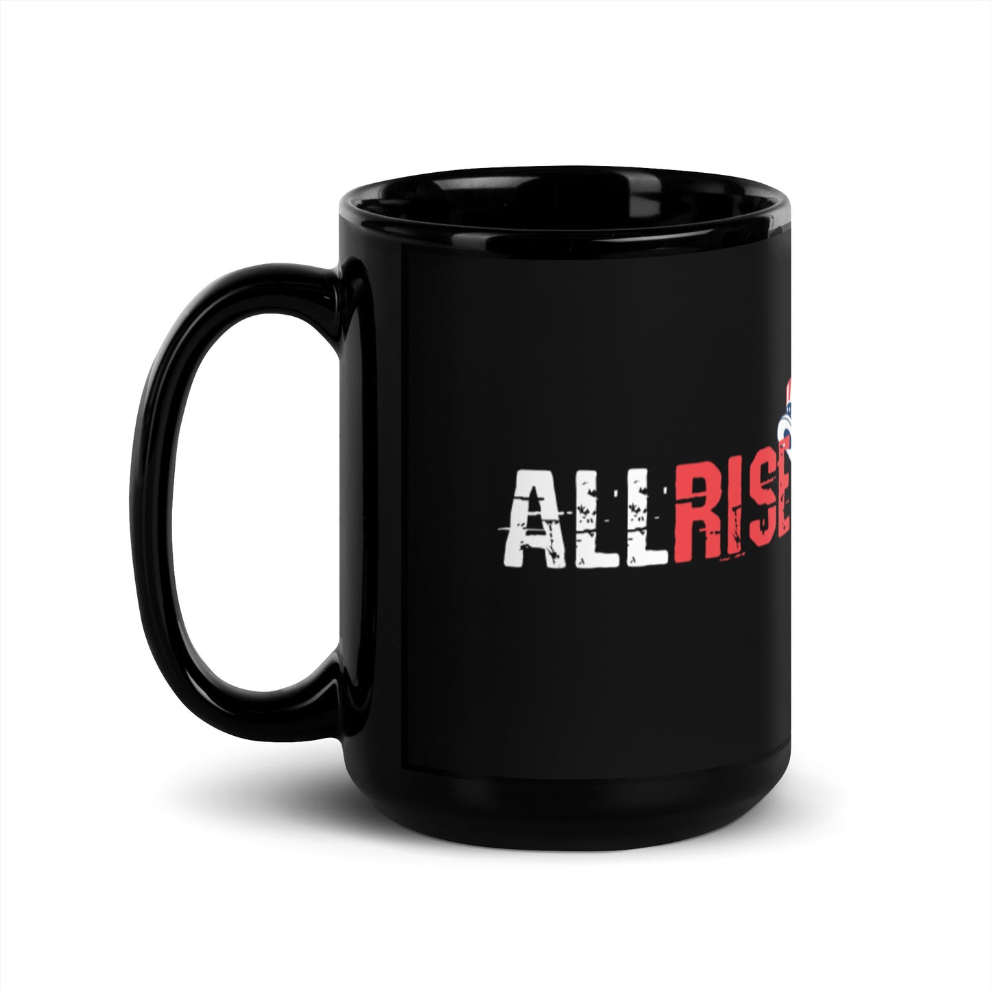 All Rise Aaron Judge NYY Recaps Black Glossy Mug