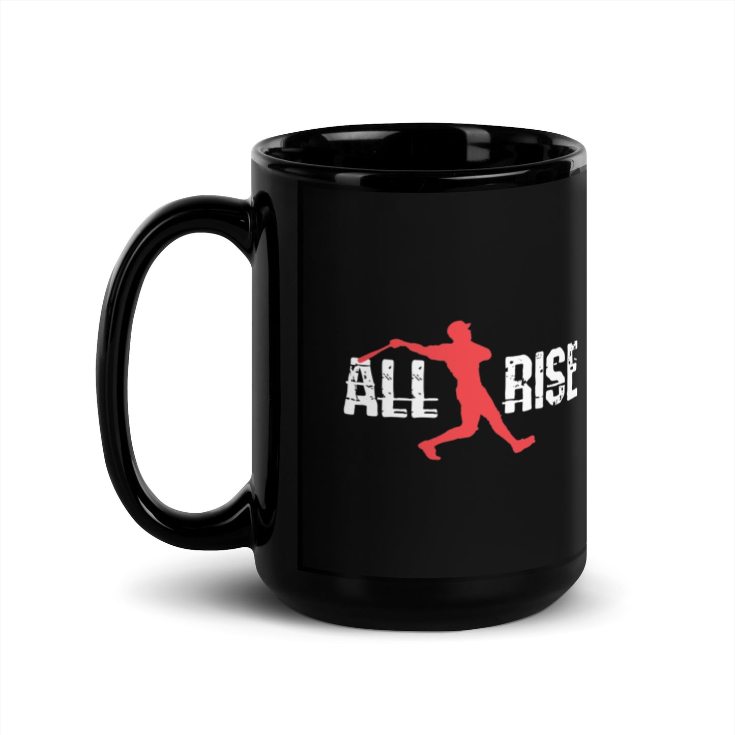 All Rise v2 Black Glossy Mug