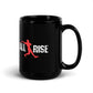 All Rise v2 Black Glossy Mug