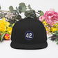 Jackie 42 Snapback Hat