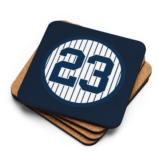 Donnie Baseball Cork-back coaster