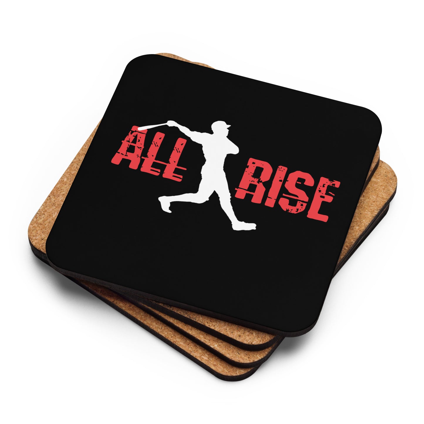 All Rise Cork-back coaster