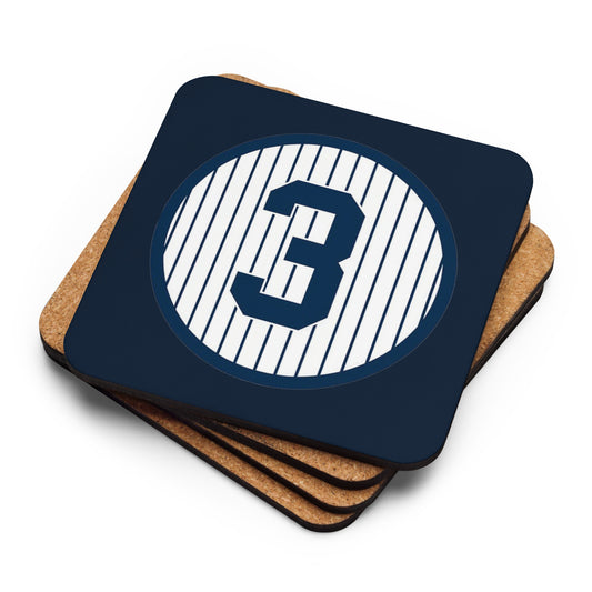 The Babe Cork-back coaster