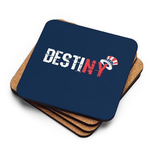 DestiNY Cork-back coaster