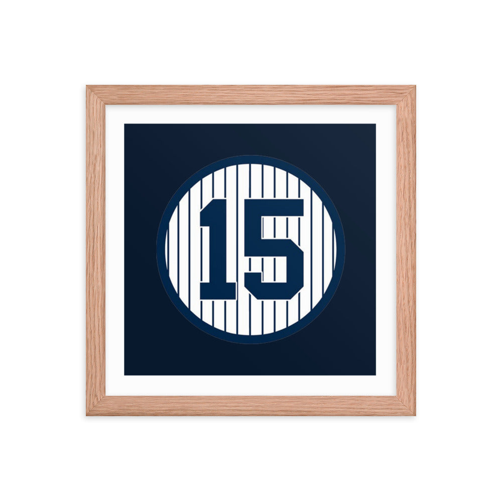 15 Thurman Framed poster