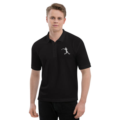 All Rise Silhouette Men's Premium Polo