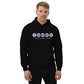 Core Five with Numbers and Text Unisex Hoodie