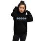 Core Five with Numbers and Text Unisex Hoodie