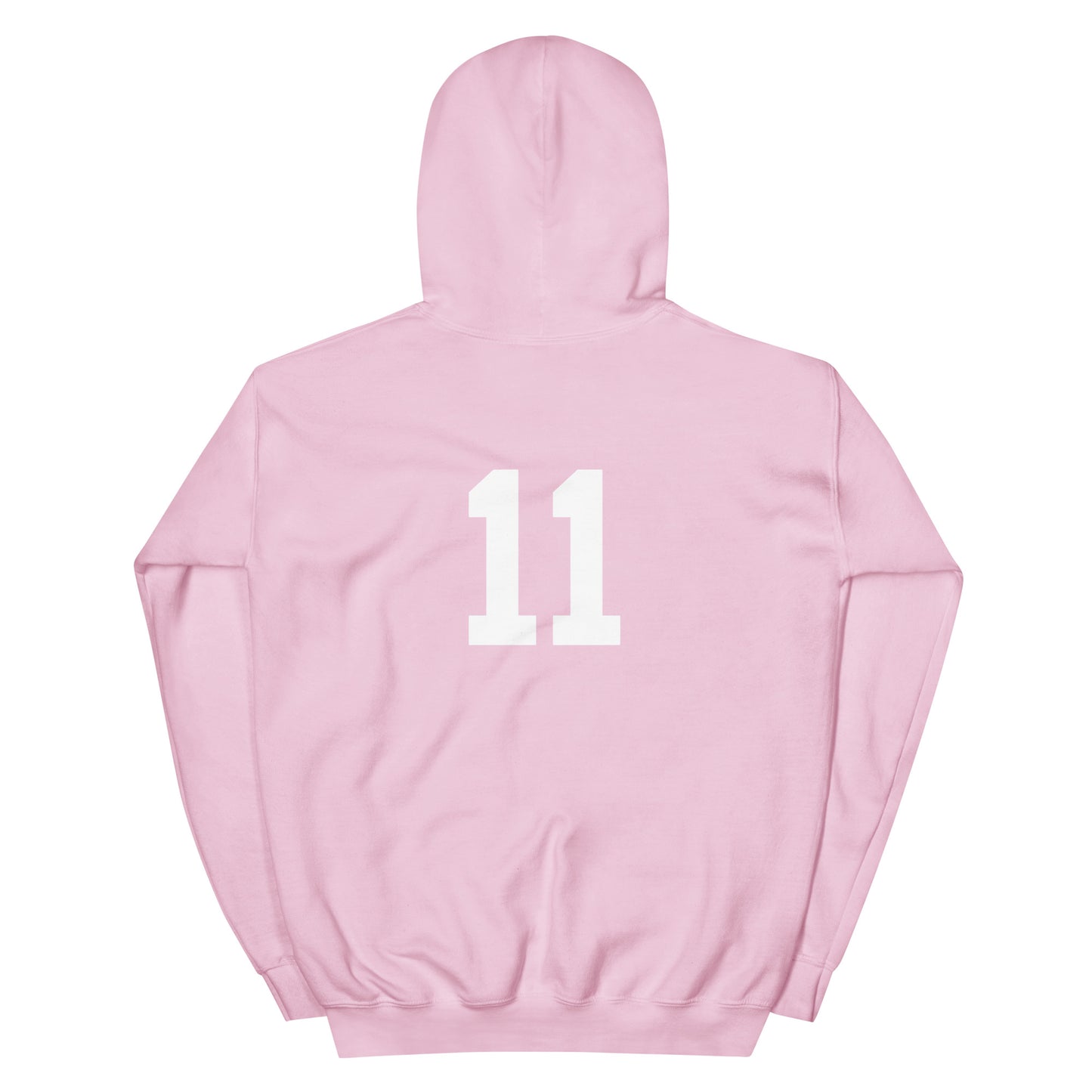 Volpe Silhouette with Number 11 Unisex Hoodie